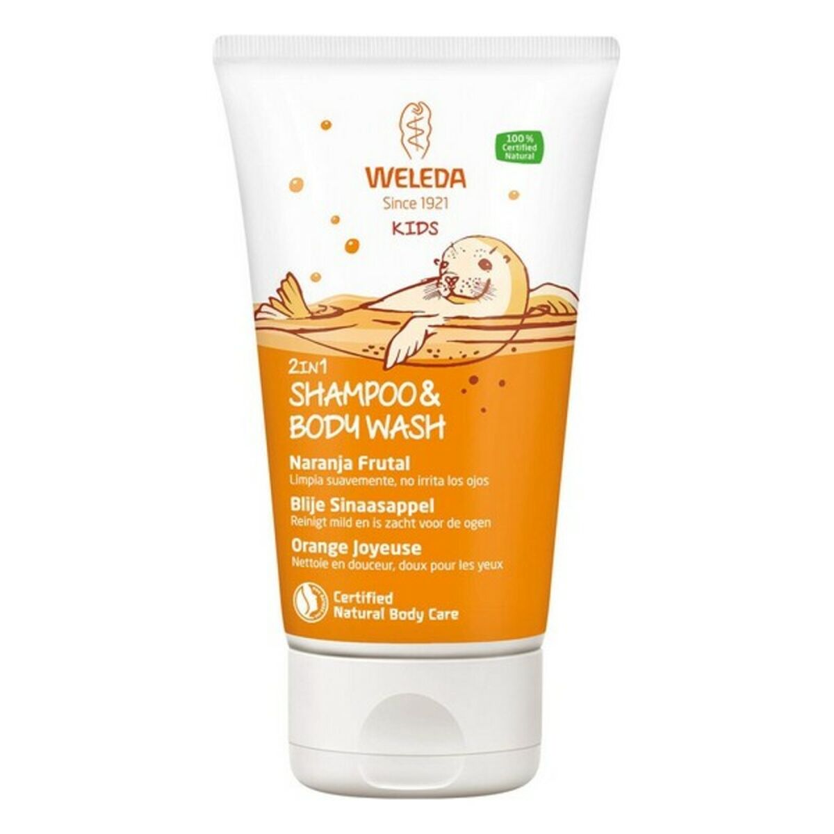 2-in-1 Gel et shampooing Weleda 7511CH 150 ml
